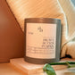 Hand-Poured Coconut Soy Wooden Wick Candle — Brown Butter Pumpkin