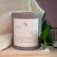 Hand-Poured Coconut Soy Wooden Wick Candle — Plum Fine