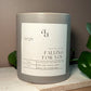 Hand-Poured Coconut Soy Wooden Wick Candle — Falling For You