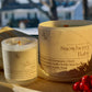 Hand Poured Coconut Soy Wooden Wick Candles- Snowberry Baby
