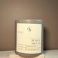 Hand-Poured Coconut Soy Wooden Wick Candle —Sunday Sheets