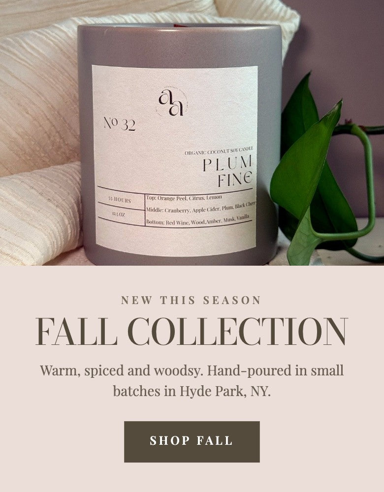 Fall Collection. Warm, spiced and woodsy.